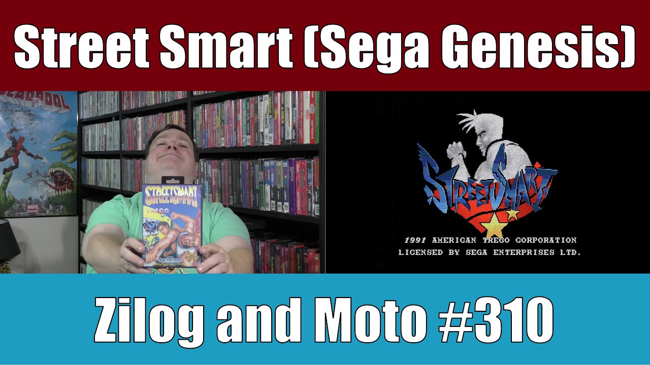 Street Smart (Sega Genesis) - Zilog and Moto #310