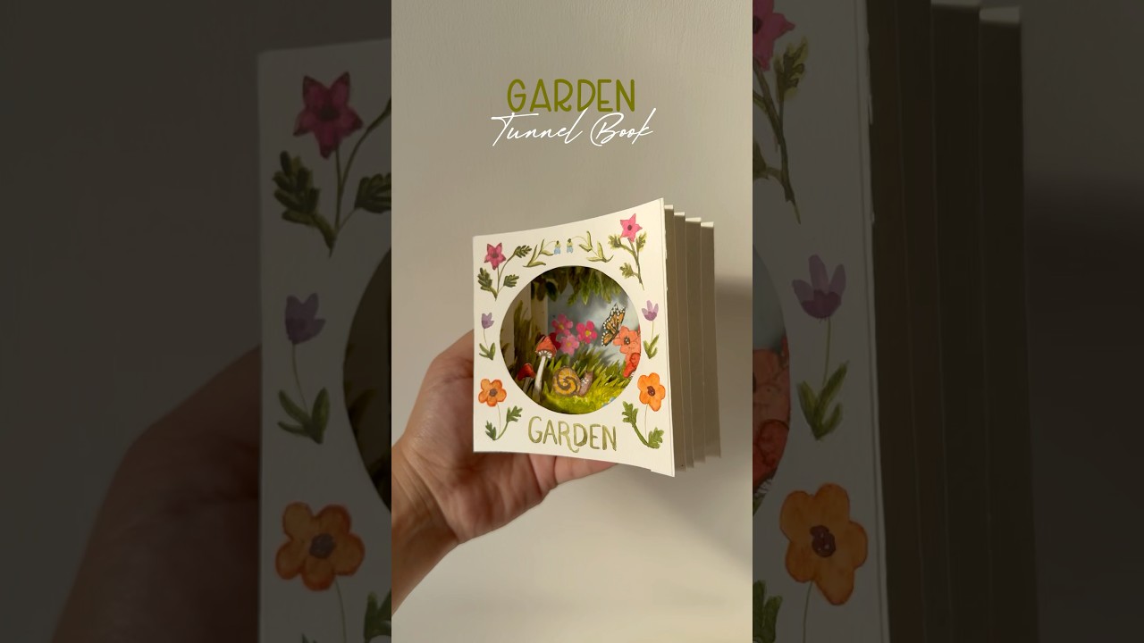 Garden tunnel book ✨