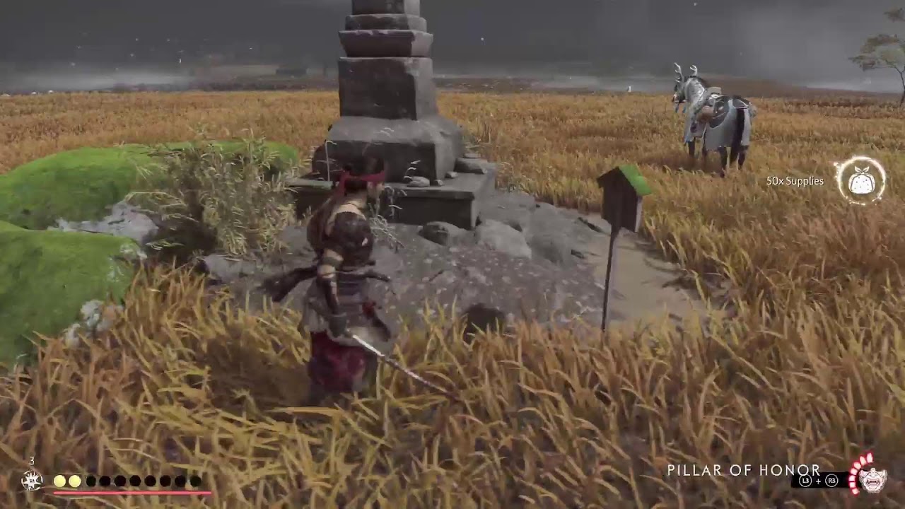 3 HIDDEN TROPHIES IN GHOST OF TSUSHIMA