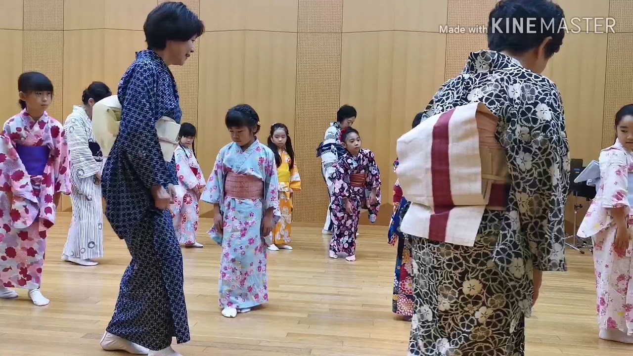 Japanese traditional dance tutorial
