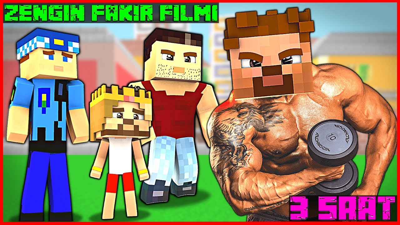 MİNECRAFT HER ŞEY TERSİNE DÖNDÜ ZENGİN VS FAKİR FİLMİ! 😂 -Minecraft