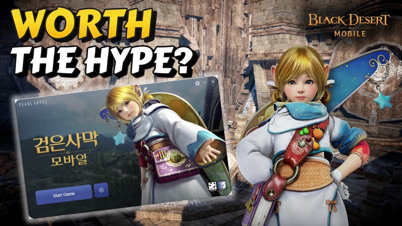 PC CLIENT & REMASTER FIRST IMPRESSIONS!【Black Desert Mobile】