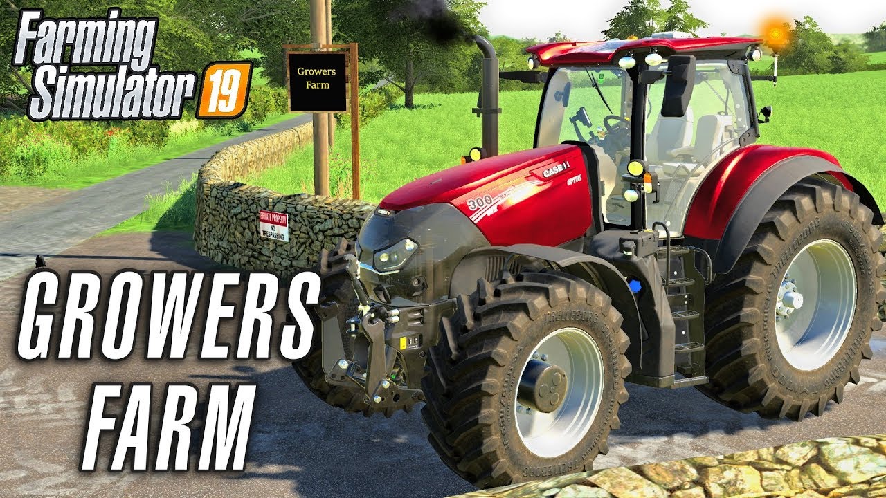 WELCOME TO GROWERS FARM - Farming Simulator 19 (GROWERS FARM Ep 1)
