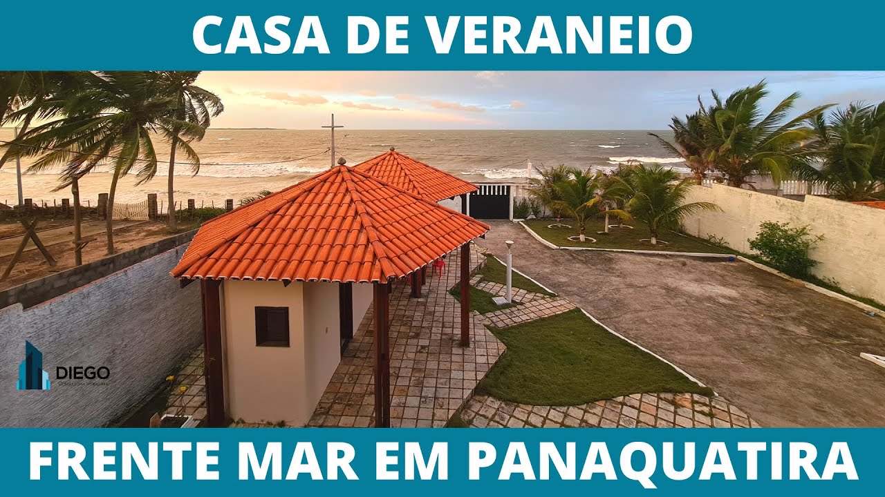 Casa de Veraneio, Duplex, Vista Mar em Panaquatira - São Luís-MA