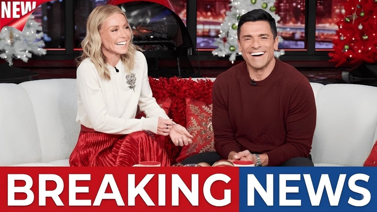 Kelly Ripa Breaks Down While Saying Farewell to Mark Consuelos