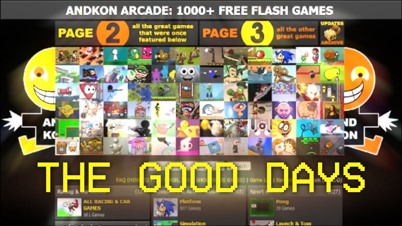 NOSTALGIC FLASH GAMES | Andkon in 2025