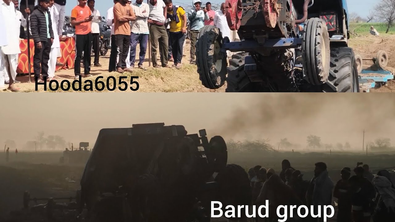 55 to 60 hp CAT tractor Herrow competition Village Alakhpura Bhiwani Ak tarfa #tractor #competition 