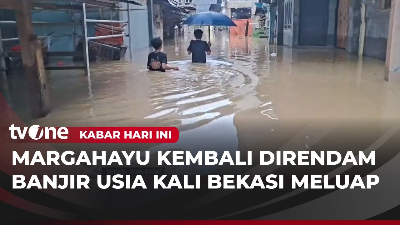Kali Bekasi kembali Meluap dan Rendam Margahayu | Kabar Hari Ini