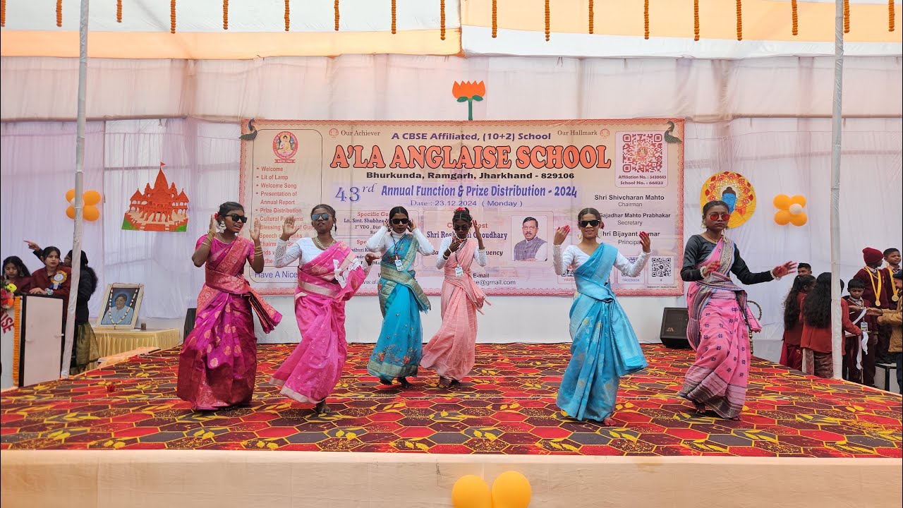Santhali Dance | A'la Anglaise School || 43rd Annual Function