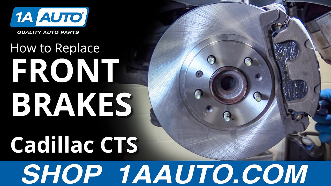 How to Replace Front Brakes 03-07 Cadillac CTS