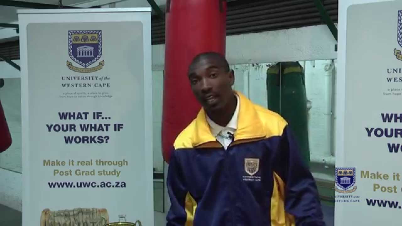 #IamUWC Top Boxers Sinethemba Blom and Sandiso Kota