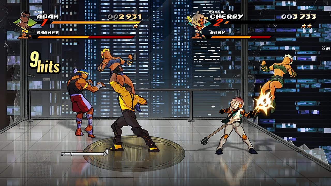 Streets of Rage 4: Multiplayer with Adam Hunter & Cherry Hunter
