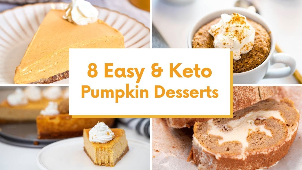 Keto Pumpkin Desserts: 8 Treats You'll Love