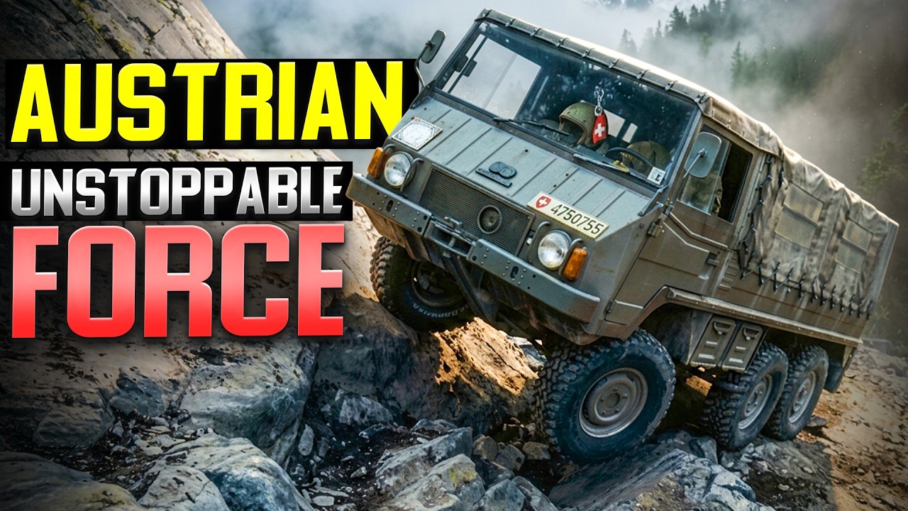 Почему часы Steyr-Puch Pinzgauer не знают слова «невозможно»?