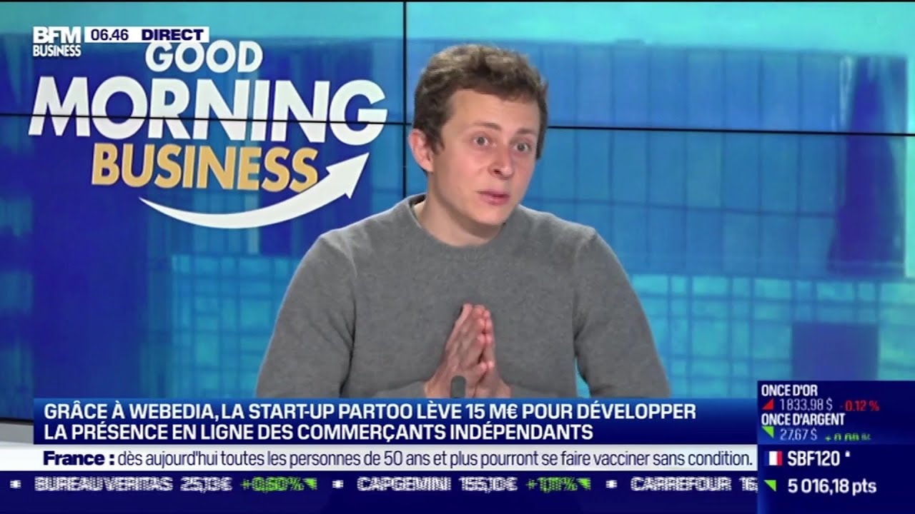 Thibault Lévi-Martin (Partoo): Grâce à Webedio, Partoo lève 15 millions d'euros