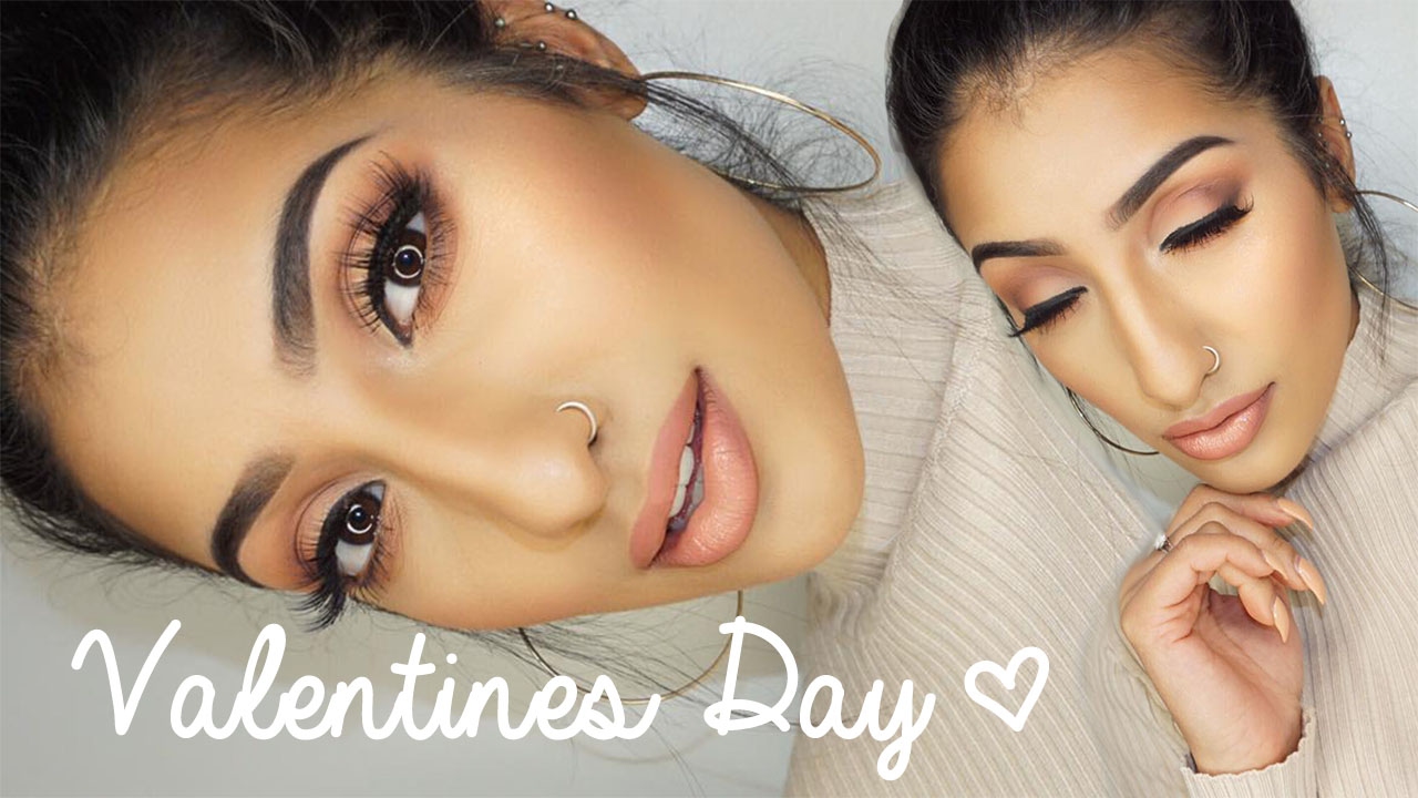 Valentines Day / Date Night Soft Peach Makeup Tutorial