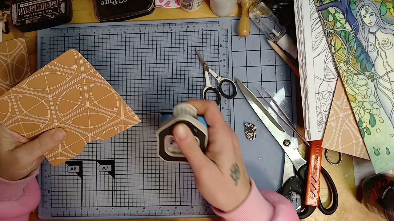 Zomaar wat gewerkt aan 2 verschillende journals. Makkelijke en leuke pockets