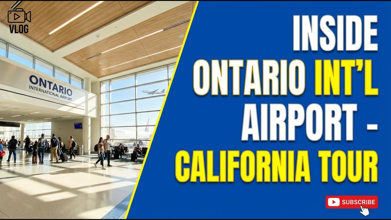 Inside Ontario International Airport - Ontario, California