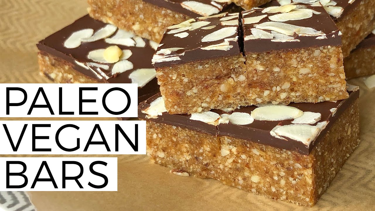 PALEO VEGAN BARS || EAT BURN SLEEP || UPDATED