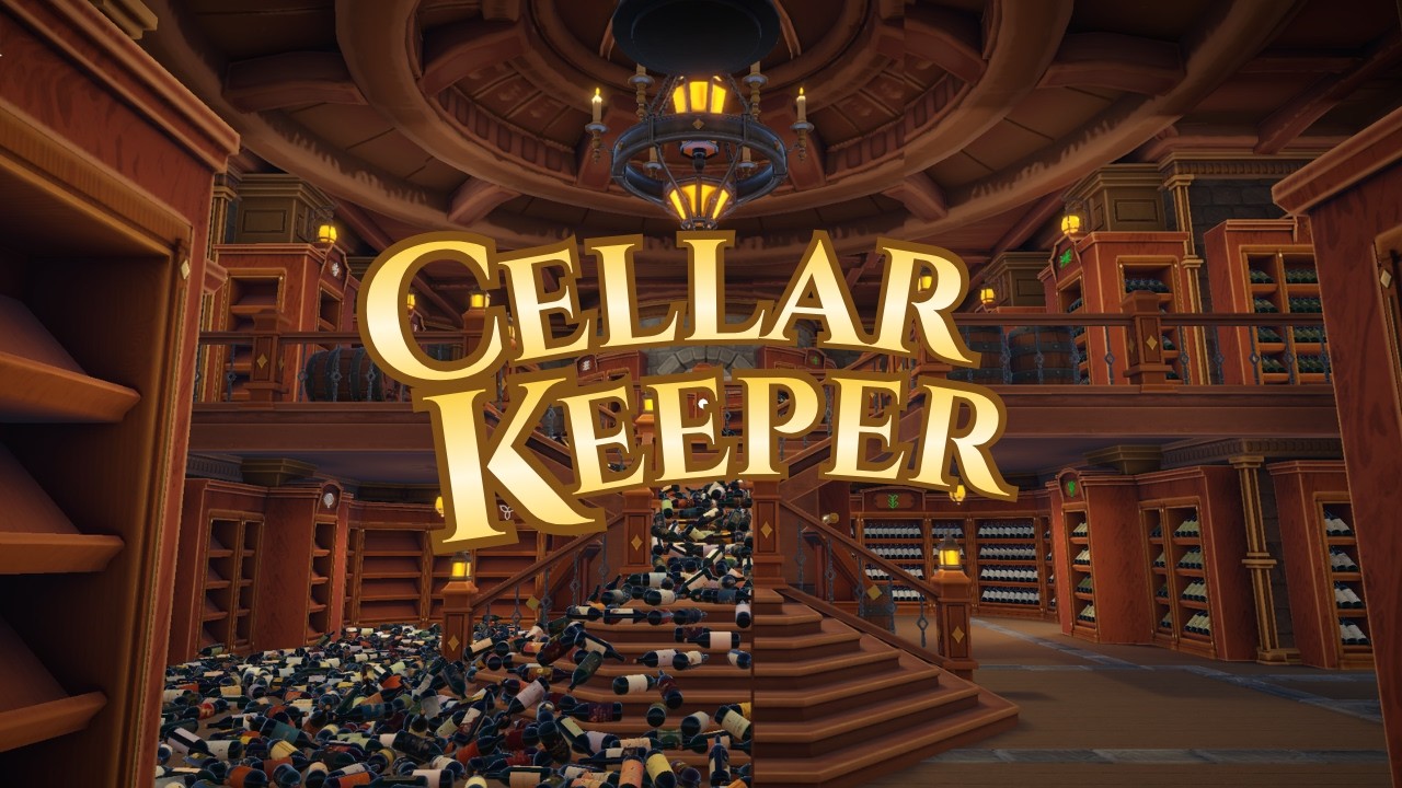 I had to Clean this Magical Cellar to Save a Cursed Chicken | Cellar Keeper Full Game