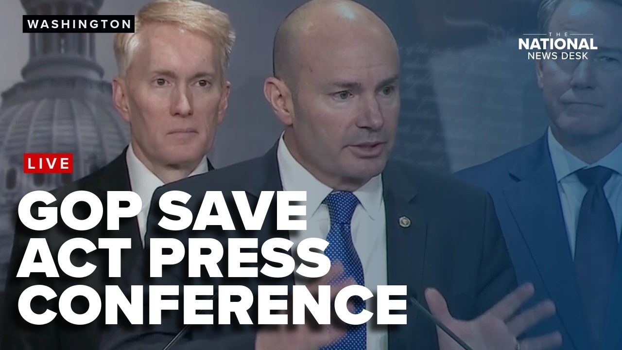 Senator Mike Lee (R-UT) and others will hold a press conference on the SAVE Act