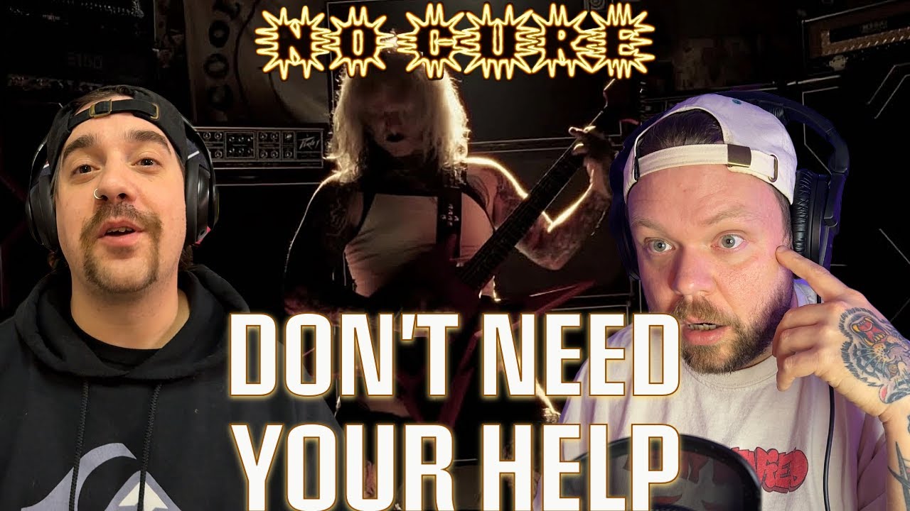 The best new Straight Edge band?! No Cure - Don't Need Your Help REACTION