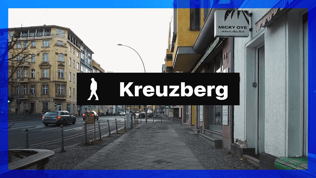Walking Tour Kreuzberg 🇩🇪 Kreuzbergstraße, Berlin | Outside Walker