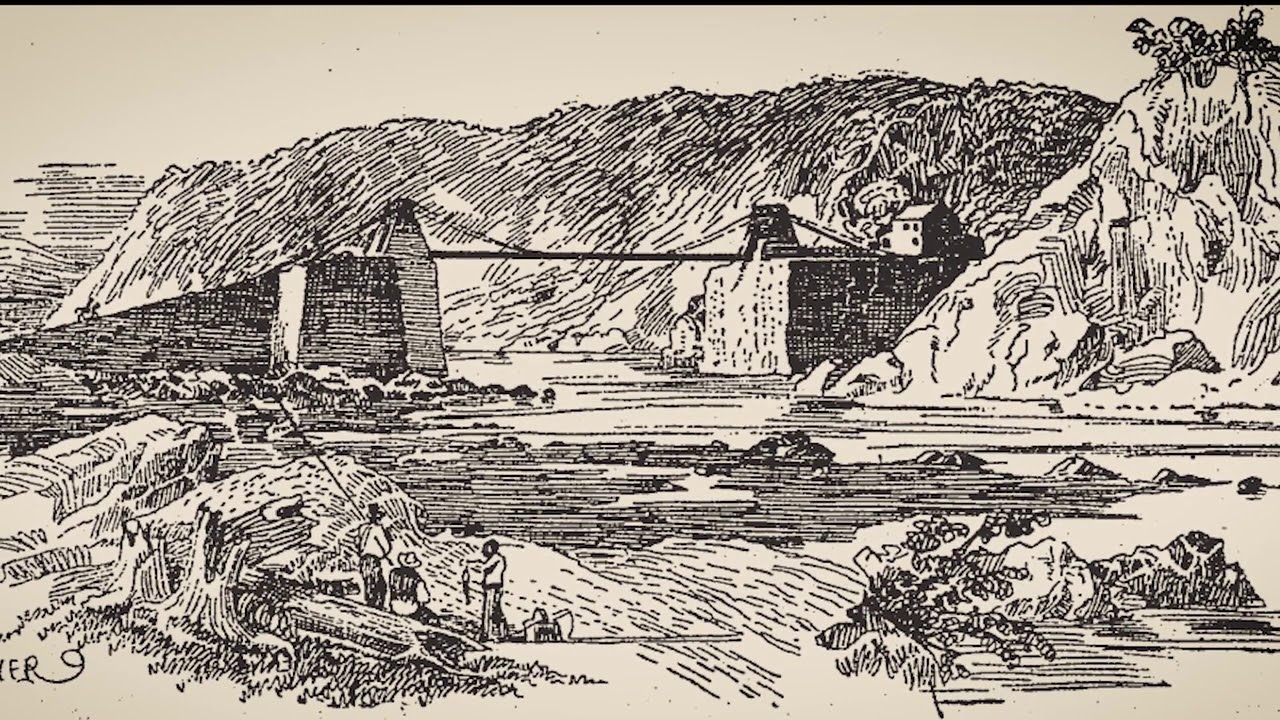 Historical Markers: Chain Bridge (Virginia End)