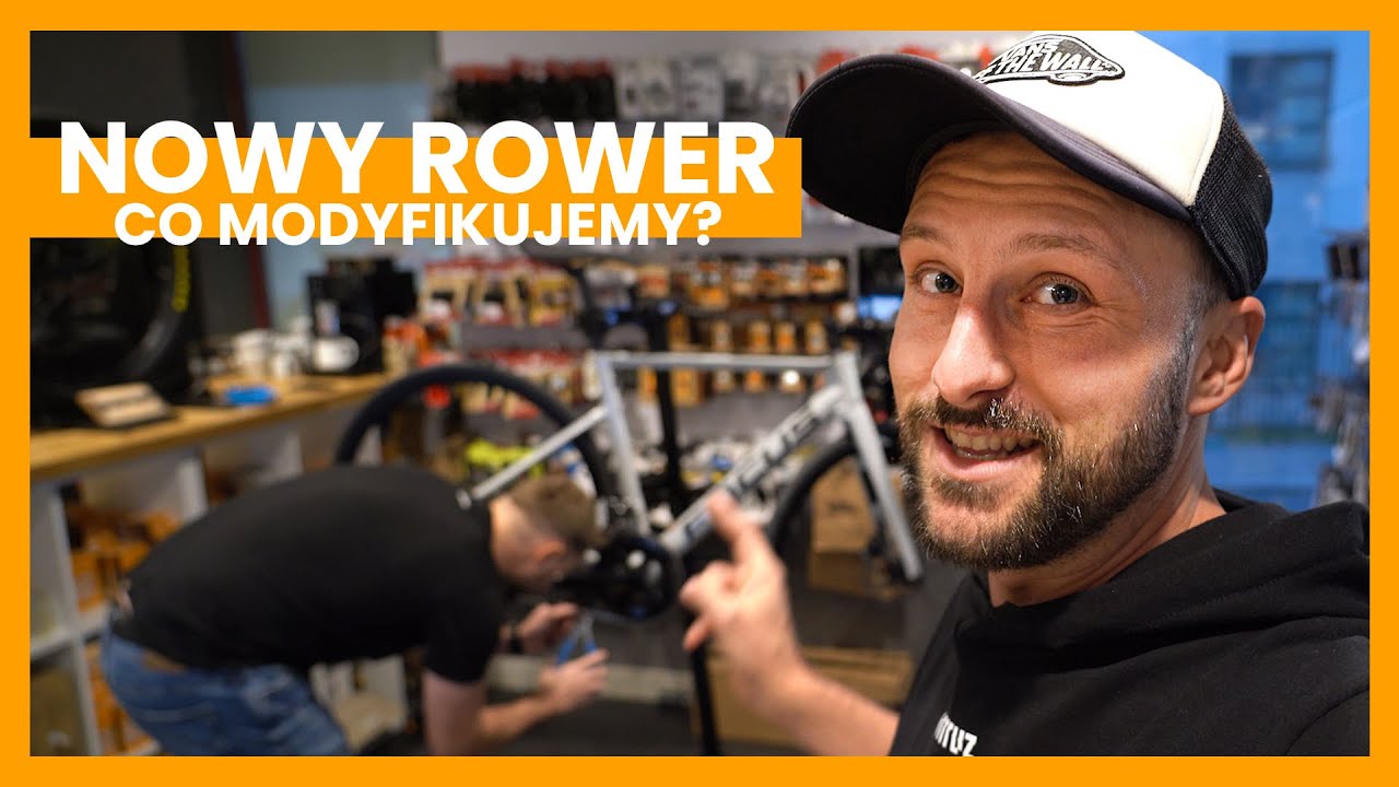 Nowy Rower, co w nim modyfikujemy i ile wagi zaoszczędzimy? || byWicio