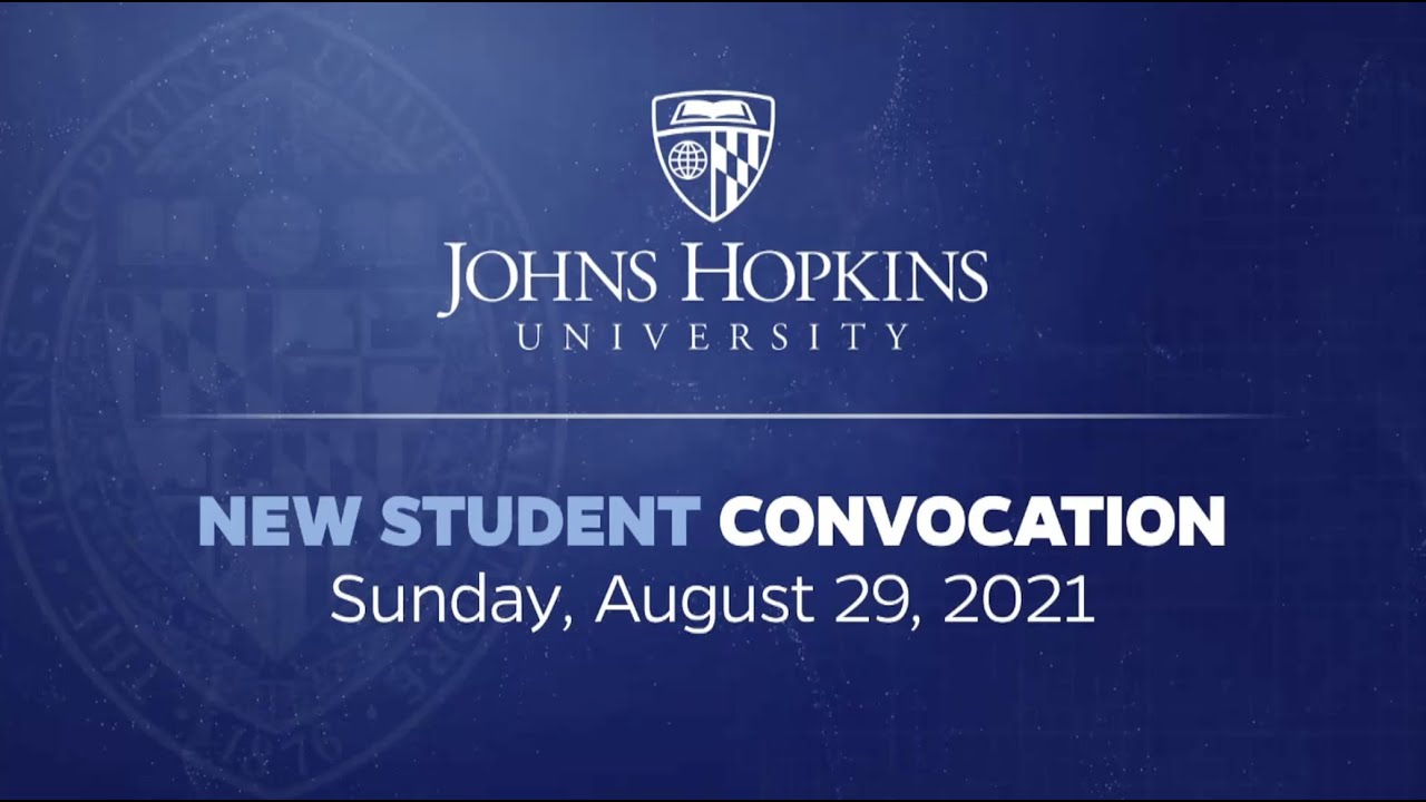 Johns Hopkins University Convocation - Class of 2025
