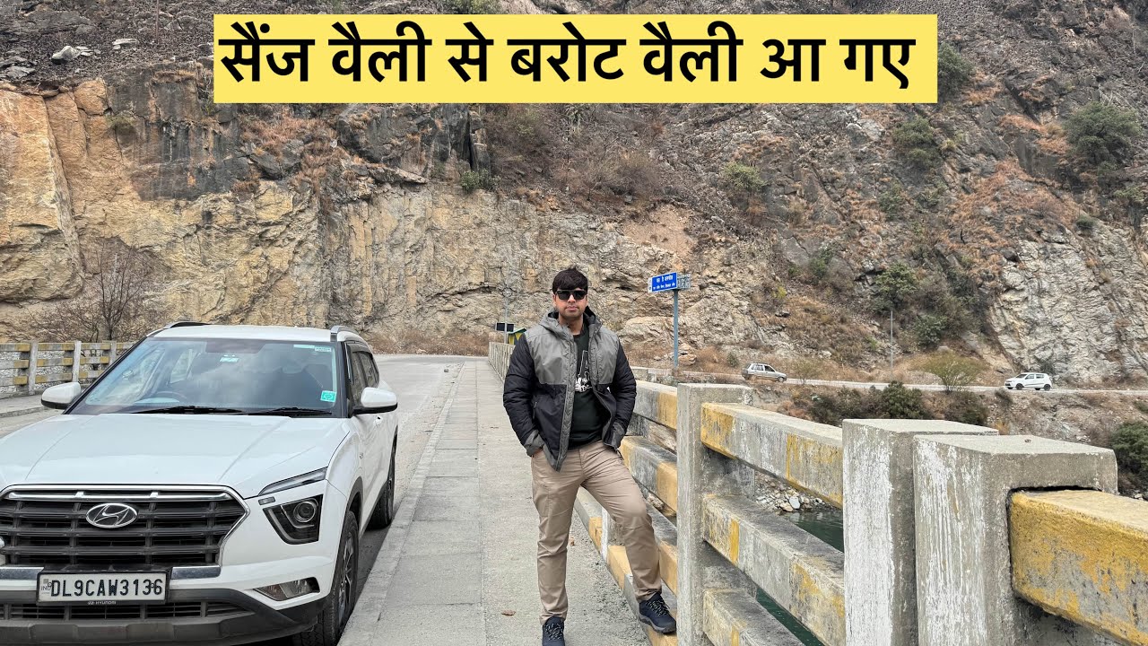 Sainj valley se Barot valley pahunch gaye | #barot #himachal