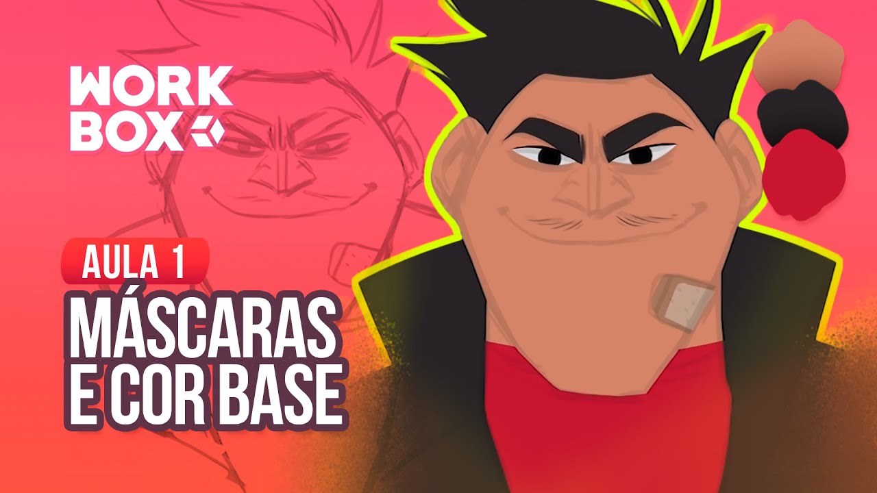 Curso Renderizando uma Pintura - Máscaras e Cor Base