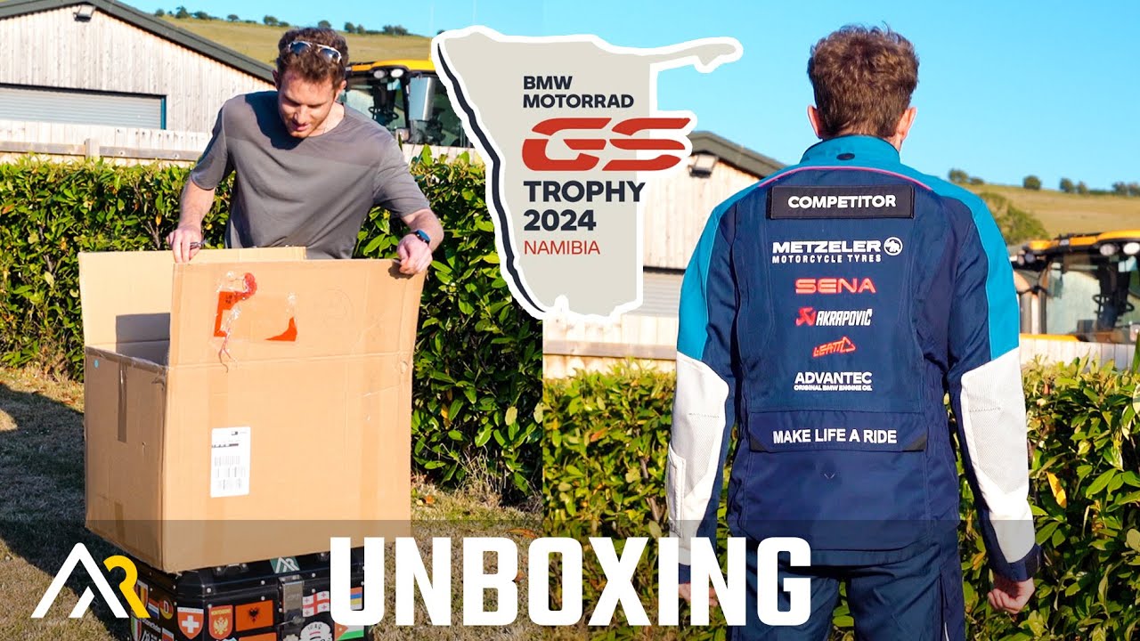 BMW sent me a HUGE box of free gear! #GSTROPHY