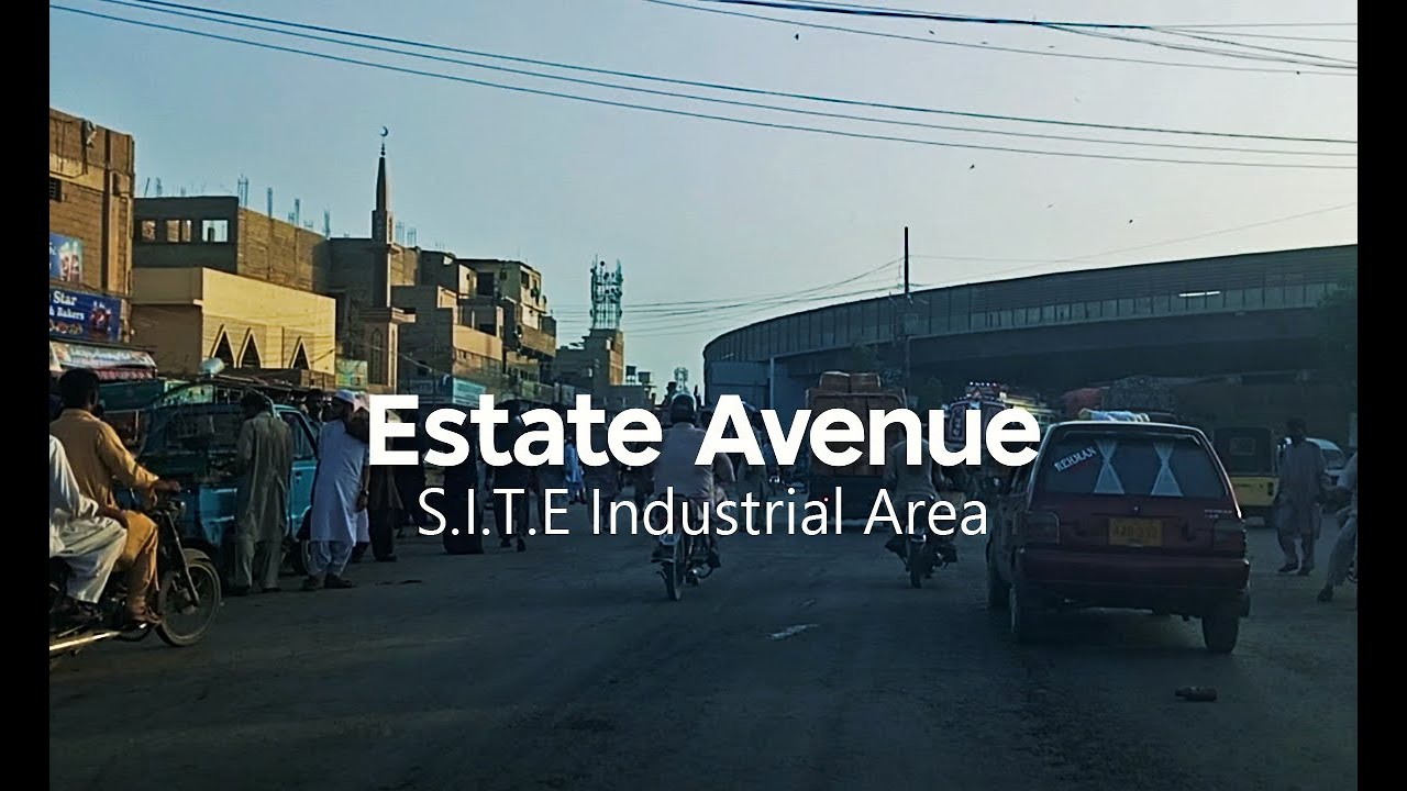 Estate Avenue | S I T E | Karachi Street View | 26th May 2023