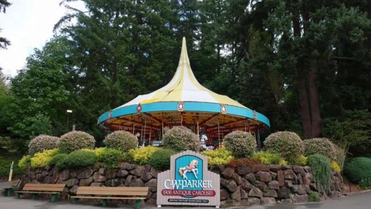 carousel at wild waves
