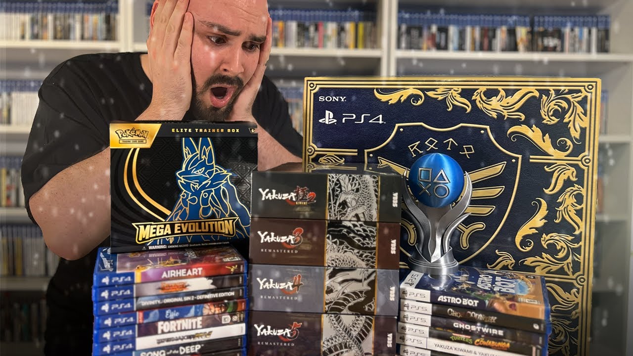 Ma plus GROSSE vidéo de Pickup EVER!! Pickup du temps des fêtes #ps5 #ps4 #trophéeplatine