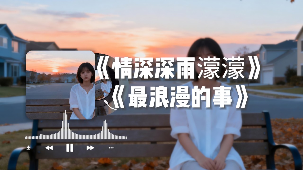 【情深深雨濛濛】+【最浪漫的事】#图钉姐翻唱   华语经典情歌中文歌曲