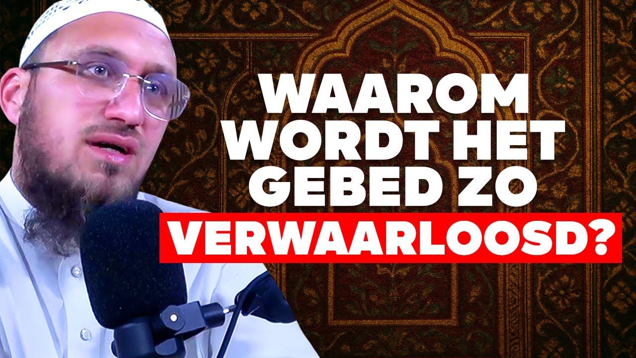 HET GEBED IS NIET IETS WAAR JE SNEL VANAF WILT !!