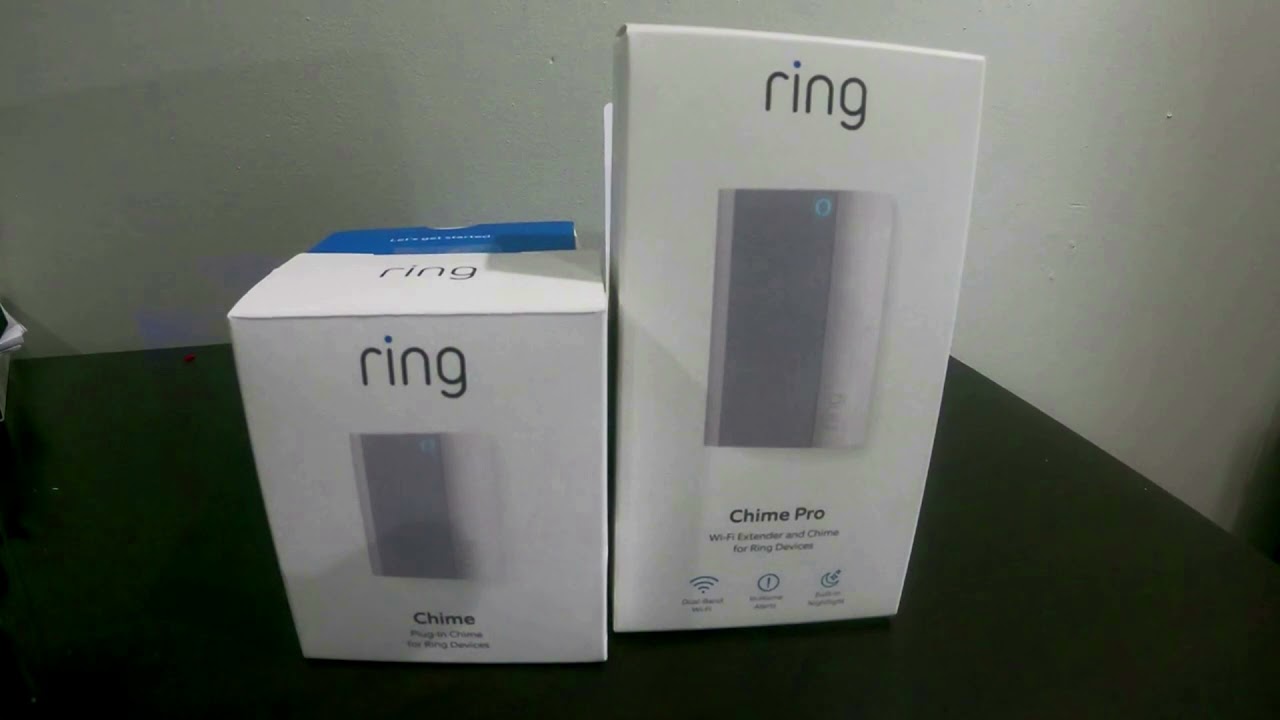 Difference Between Ring Chime And Ring Chime Pro