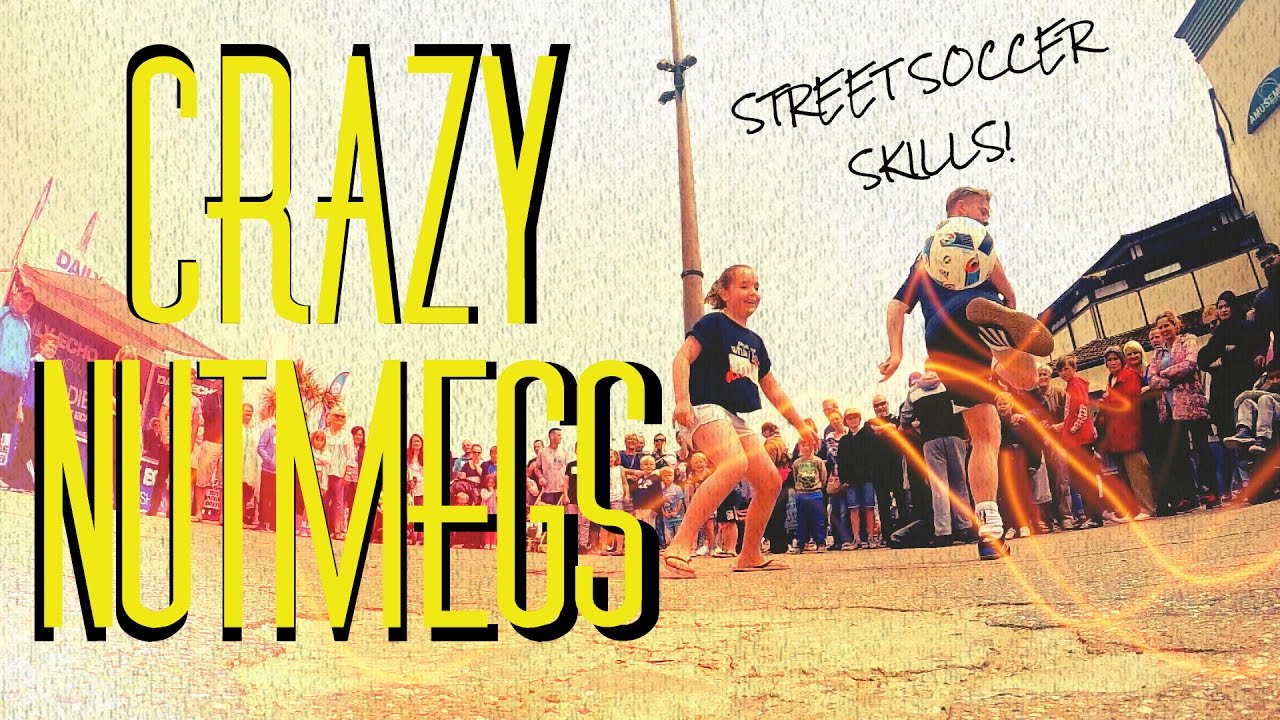 CRAZY NUTMEGS & STREET SOCCER SKILLS! | Bournemouth
