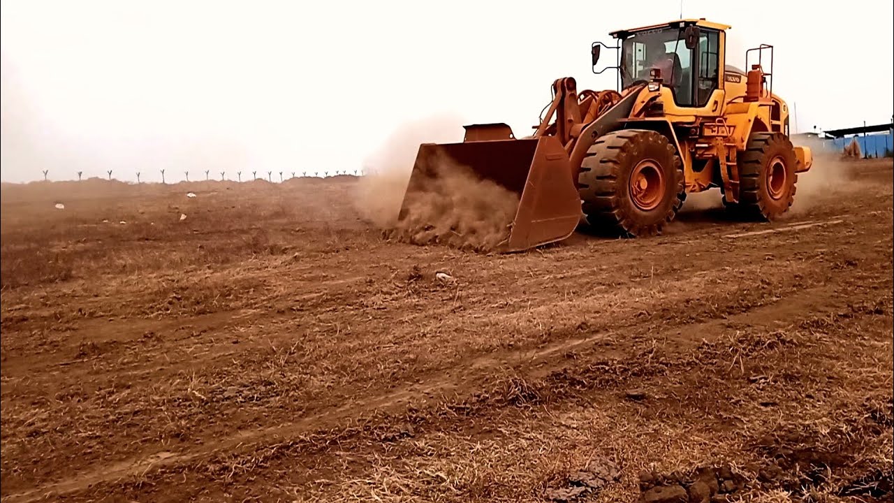 Volvo Wheel Loader Keise Chalaten He || Volvo L150h Wheel Loader Place Level Keise Kare