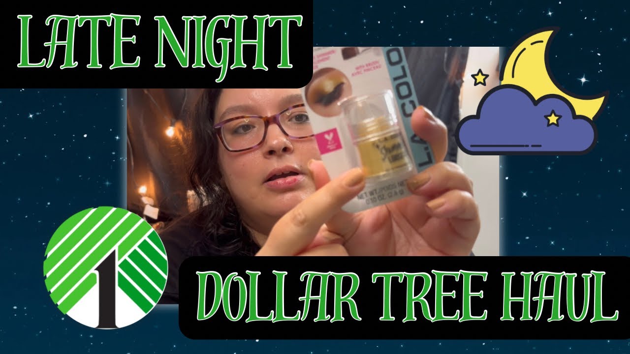Late Night Dollar Tree Haul