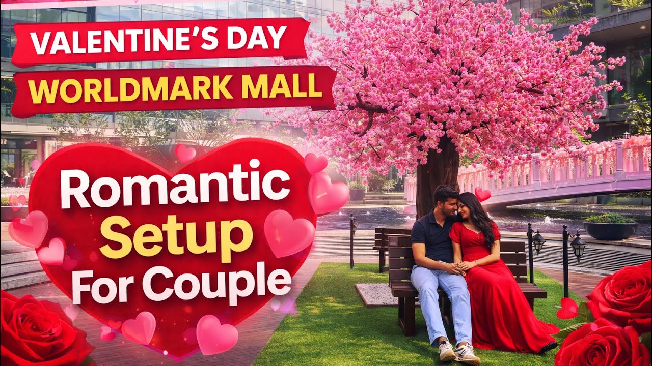 Gurgaon’s Most Romantic Place This Valentine 😍 | Worldmark Mall Gurgaon