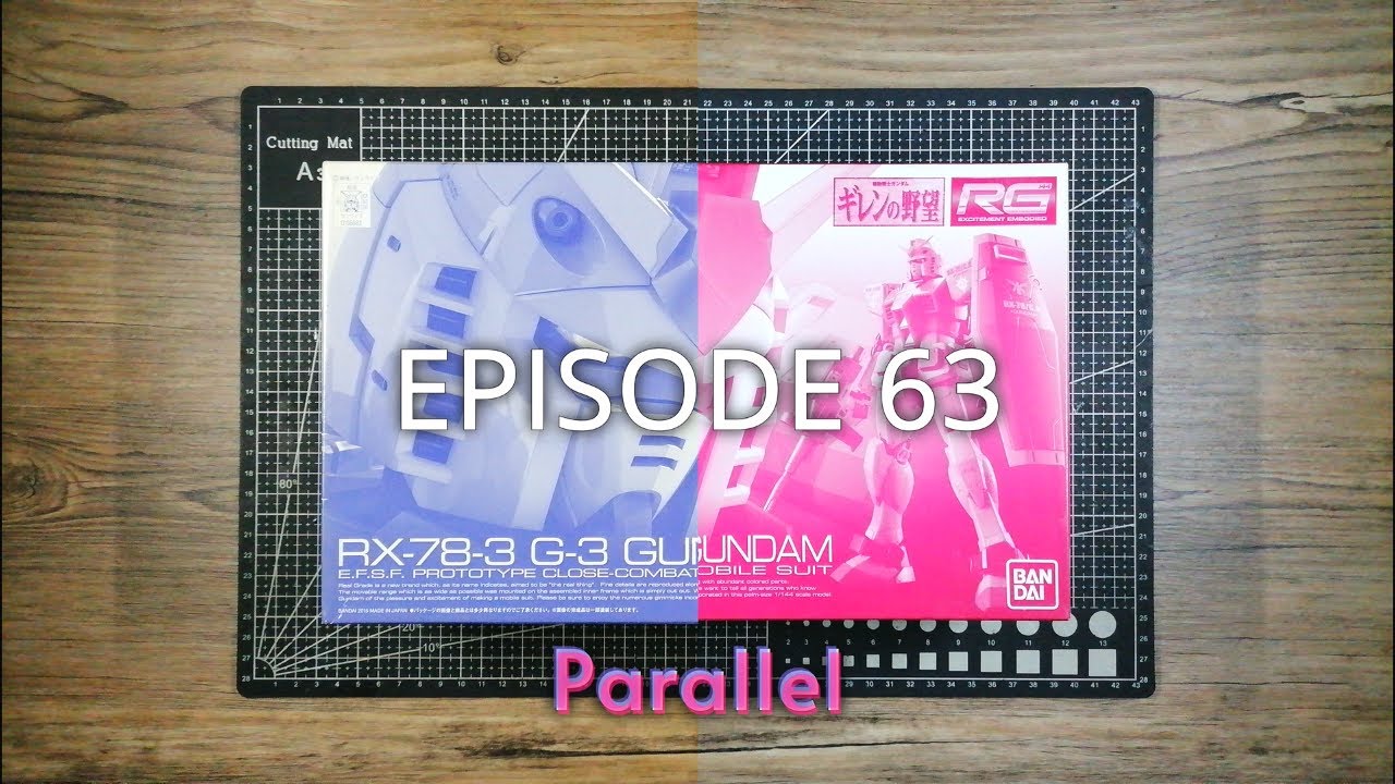 P-Bandai RG 1/144 RX-78-3 G-3 & RX-78/C.A Casval's Gundam Review