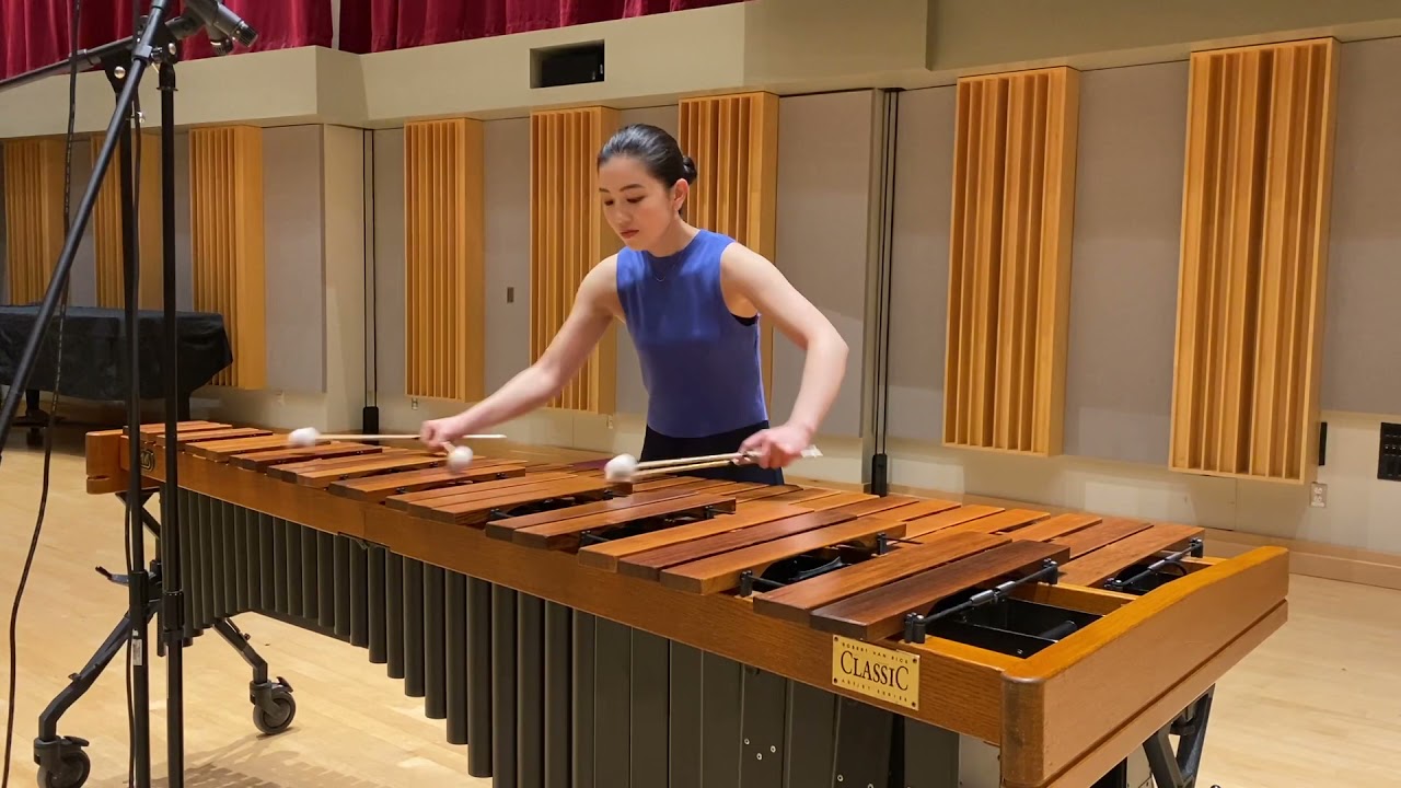 Kana Funayama 舩山花菜 - Etude in D Major by Pius Cheung - Marimba