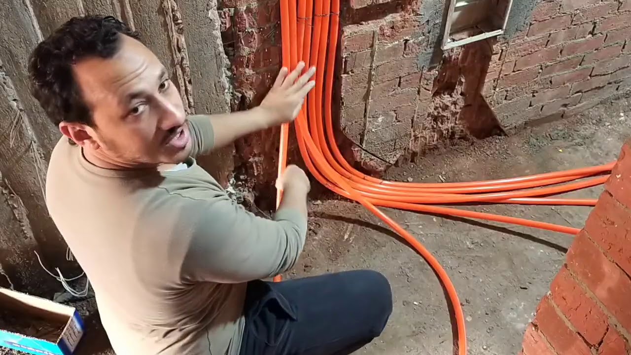 شرح تأسيس الكهرباء الفيديو رقم 4