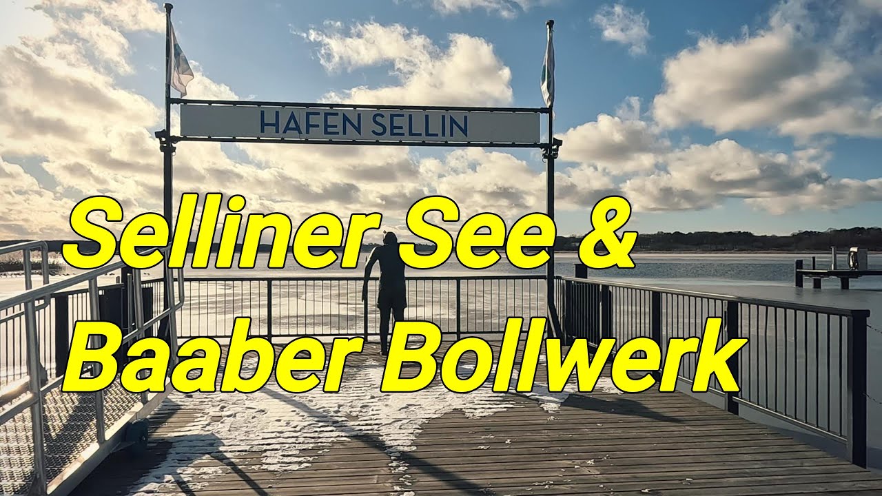 Insel Rügen: Selliner See und Baaber Bollwerk Februar 2025 (4K Walk)