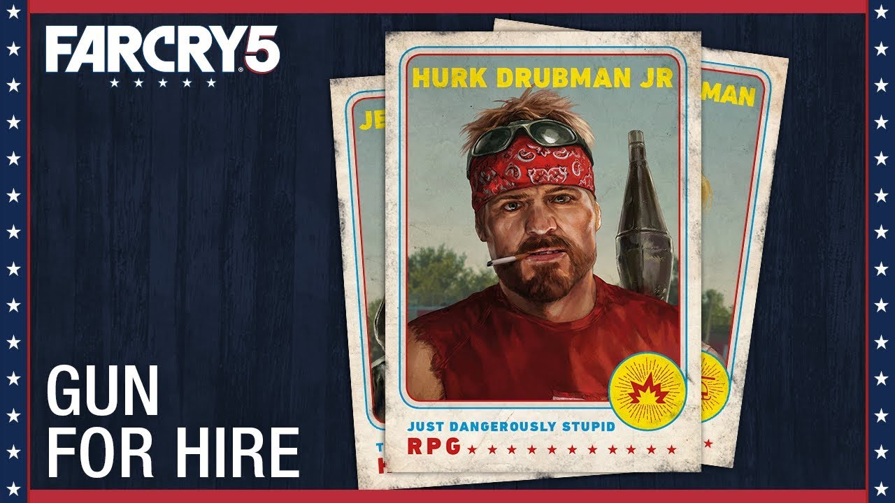 Far Cry 5: Hurk – Gun For Hire | Character Spotlight | Ubisoft [NA]