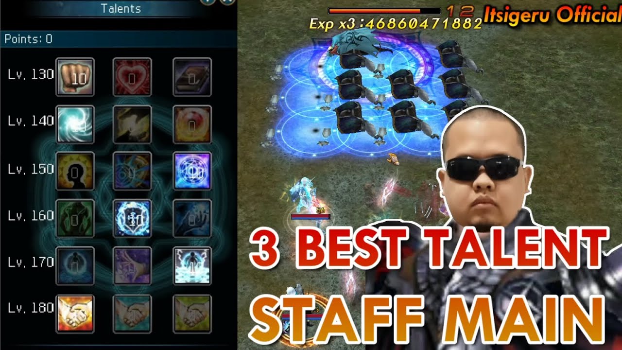 Review 3 Opsi Talent Job Staff Main (PVE) | Atlantica Online