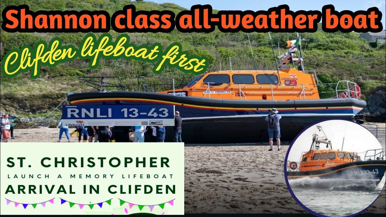 Clifden RNLI bring new ‘Launch a Memory’ lifeboat St Christopher home